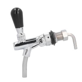 Beer Tap G5/8 Brass Stainless Steel Adjustable Good Sealing Beer Keg Faucet For Bars Hotels Restaurants